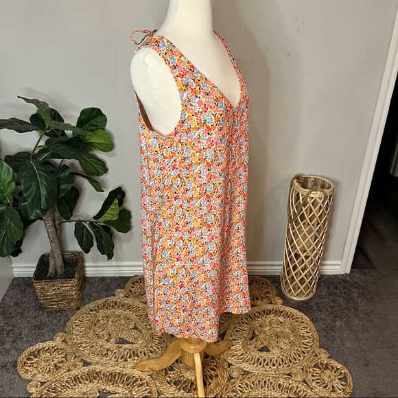 GAP Floral Sleeveless Shift Dress Sz XS - Picture 3 of 11